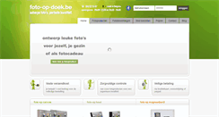 Desktop Screenshot of foto-op-doek.be